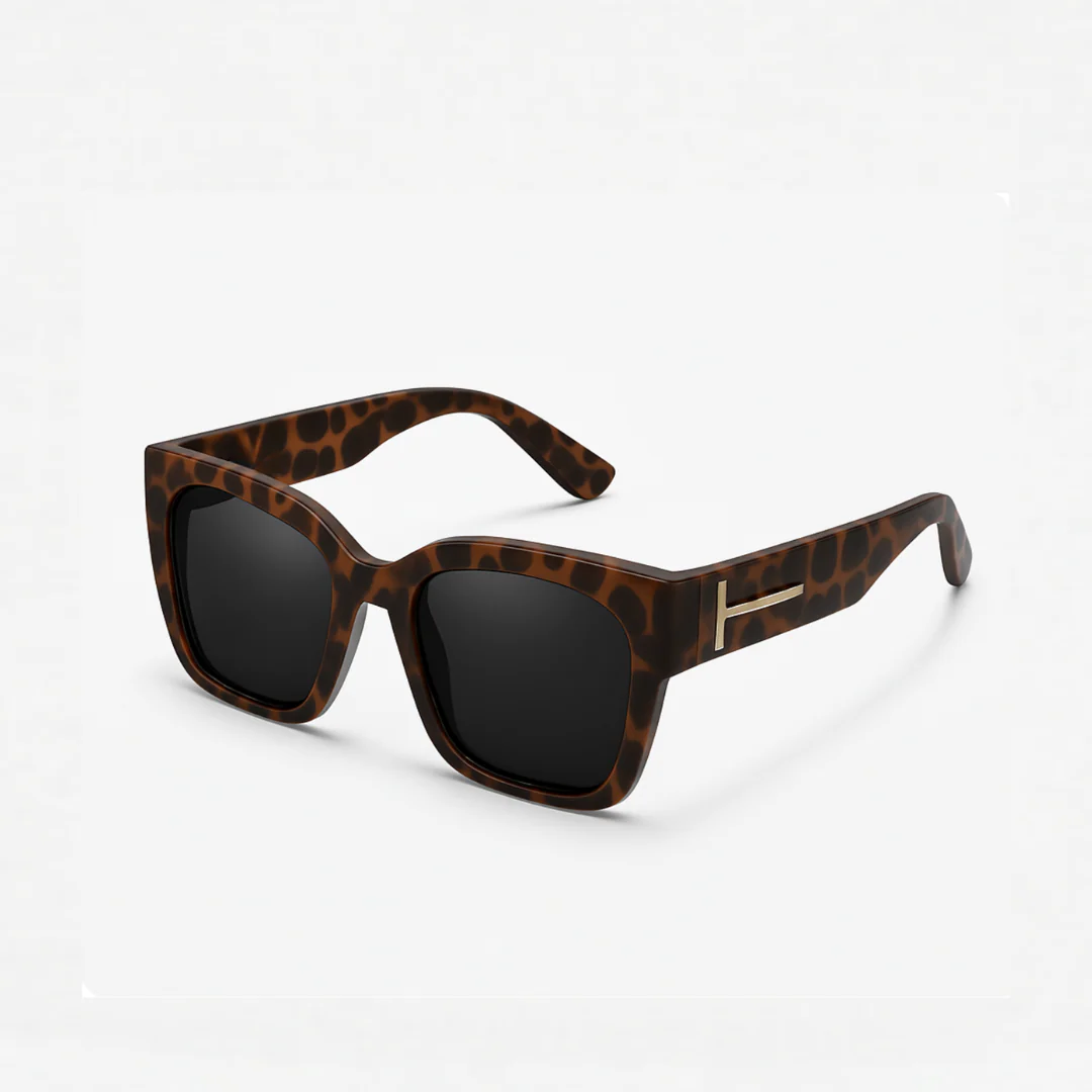 Lunettes de soleil polarisées pour femmes portant des lunettes